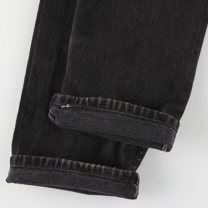 2000'S Levi's 505-0260 Regular Fit Tapered Denim Pants, Men's, Size 34 cotton black type Vintage Second Hand