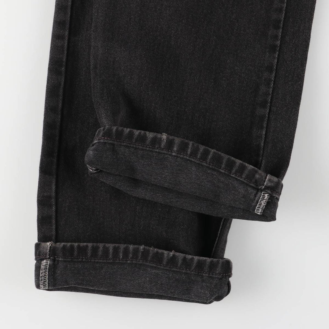 2000'S Levi's 505-0260 Regular Fit Tapered Denim Pants, Men's, Size 34 cotton black type Vintage Second Hand