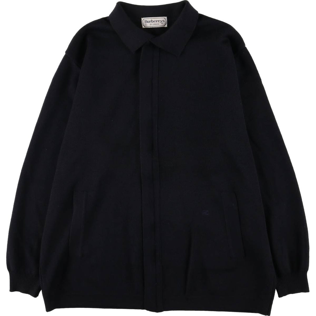 Burberry's BURBERRYS OF LONDON wool jacket, men's size L wool navy blue type Vintage Second Hand
