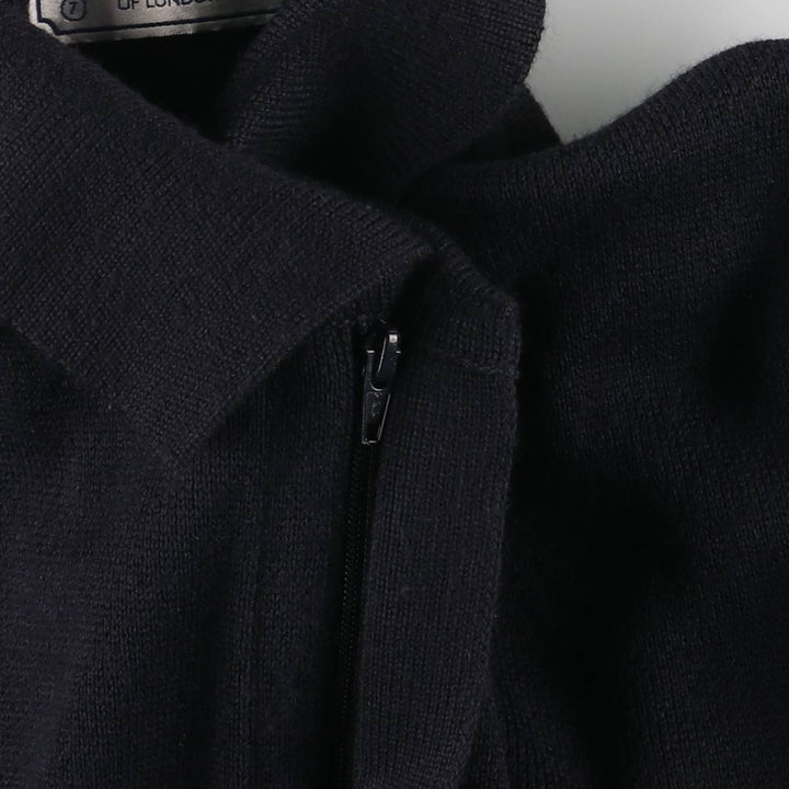 Burberry's BURBERRYS OF LONDON wool jacket, men's size L wool navy blue type Vintage Second Hand