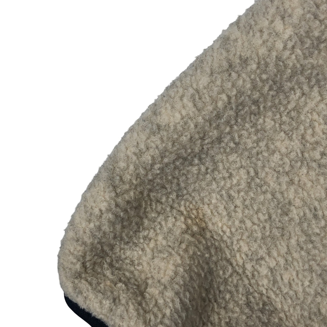 90'S Patagonia Synchilla Snap-T 25450S6 Half-Snap Fleece Pullover, Men's Size L polyester Beige type Vintage Second Hand