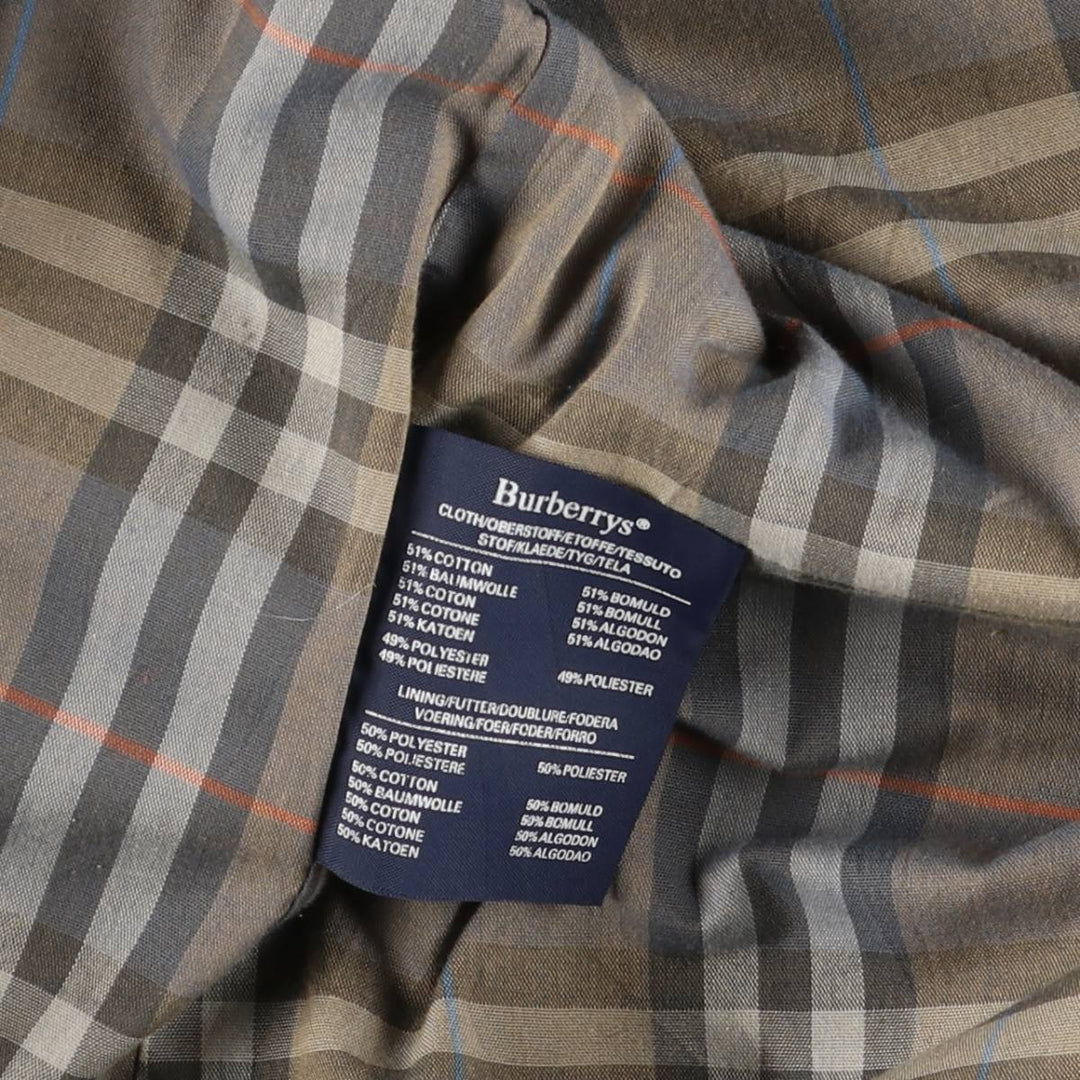 Burberry's trench coat, women's size S cotton Khaki type Vintage Second Hand