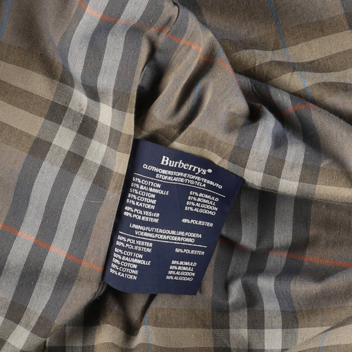 Burberry's trench coat, women's size S cotton Khaki type Vintage Second Hand