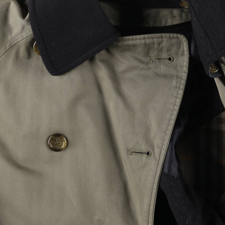 Burberry's trench coat, women's size S cotton Khaki type Vintage Second Hand