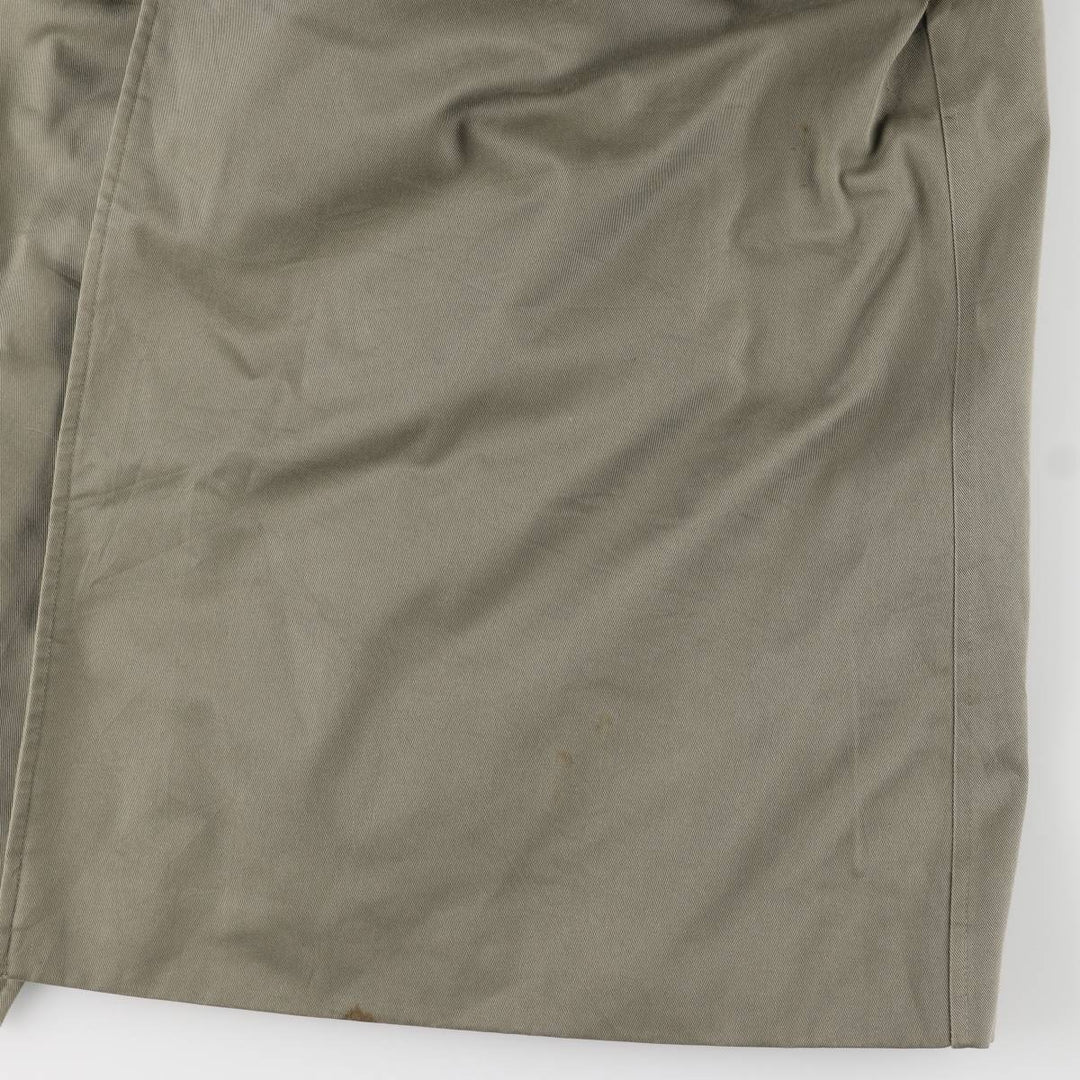 Burberry's trench coat, women's size S cotton Khaki type Vintage Second Hand