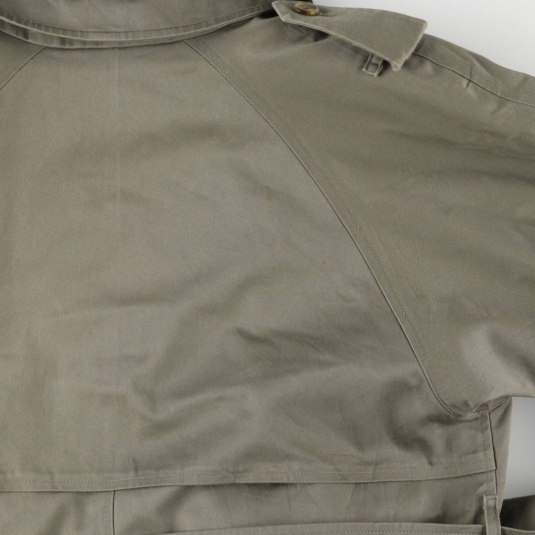 Burberry's trench coat, women's size S cotton Khaki type Vintage Second Hand