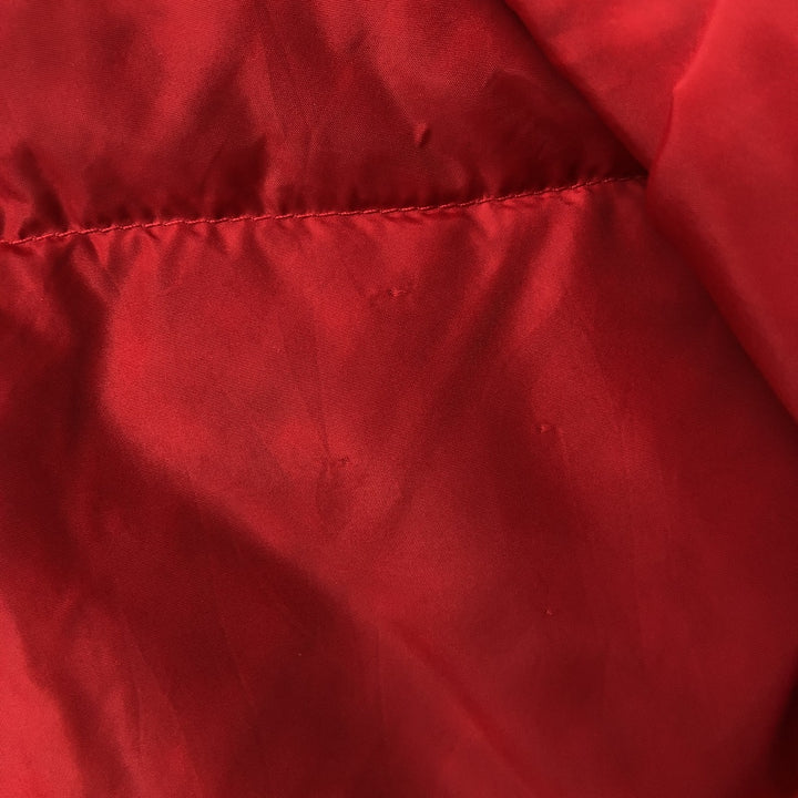 Vintage LLBean goose down vest from the 1980'S to 1990s, made in the USA, men's size XL Nylon red type Vintage Second Hand