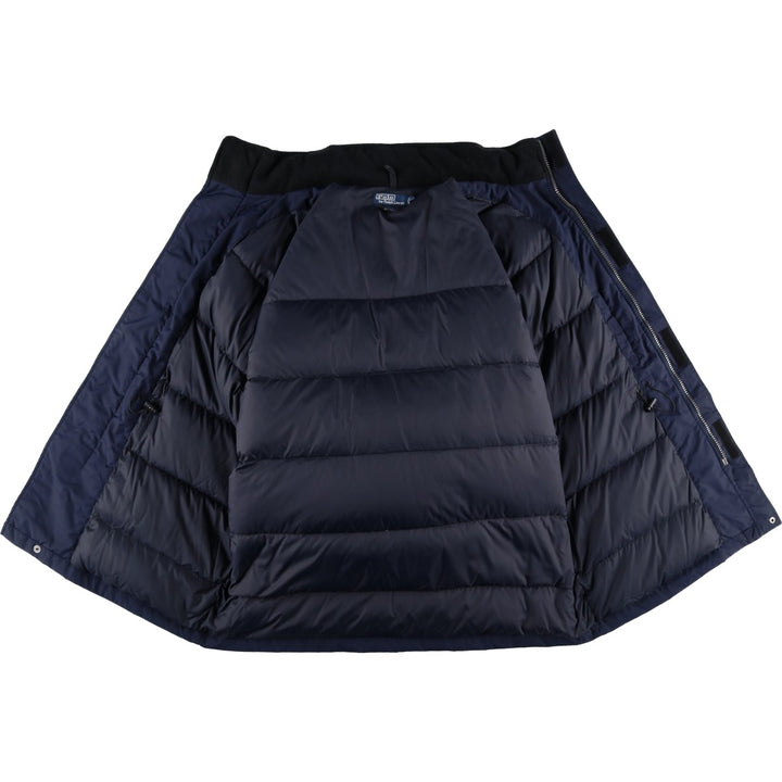 Ralph Lauren POLO by Ralph Lauren down jacket, men's size XL Nylon navy blue type Vintage Second Hand