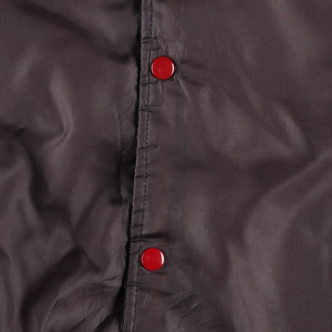 80s-90'S Chalk Line Chicago Bulls Nylon Varsity Jacket, Made in USA, Men's XL polyester red type Vintage Second Hand