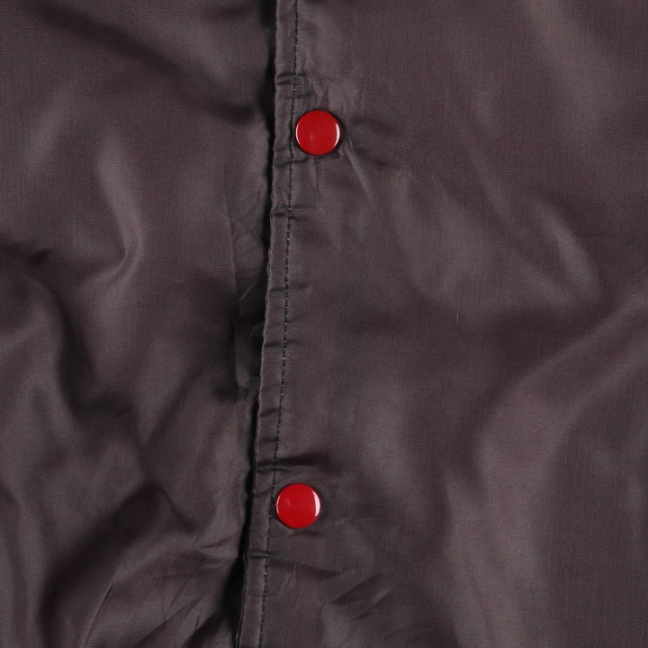 80s-90'S Chalk Line Chicago Bulls Nylon Varsity Jacket, Made in USA, Men's XL polyester red type Vintage Second Hand