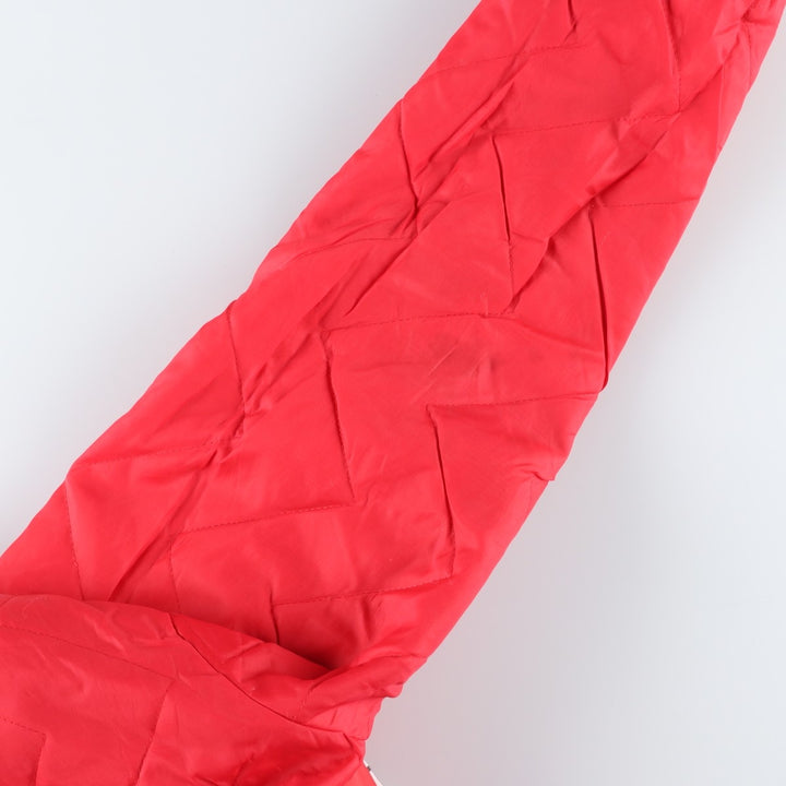 80s-90'S Chalk Line Chicago Bulls Nylon Varsity Jacket, Made in USA, Men's XL polyester red type Vintage Second Hand