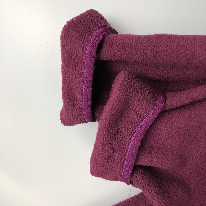 2000'S Patagonia Synchilla Snap-T 25450F4 Half-Snap Fleece Pullover, Men's Size Medium polyester Purple type red-purple Vintage Second Hand