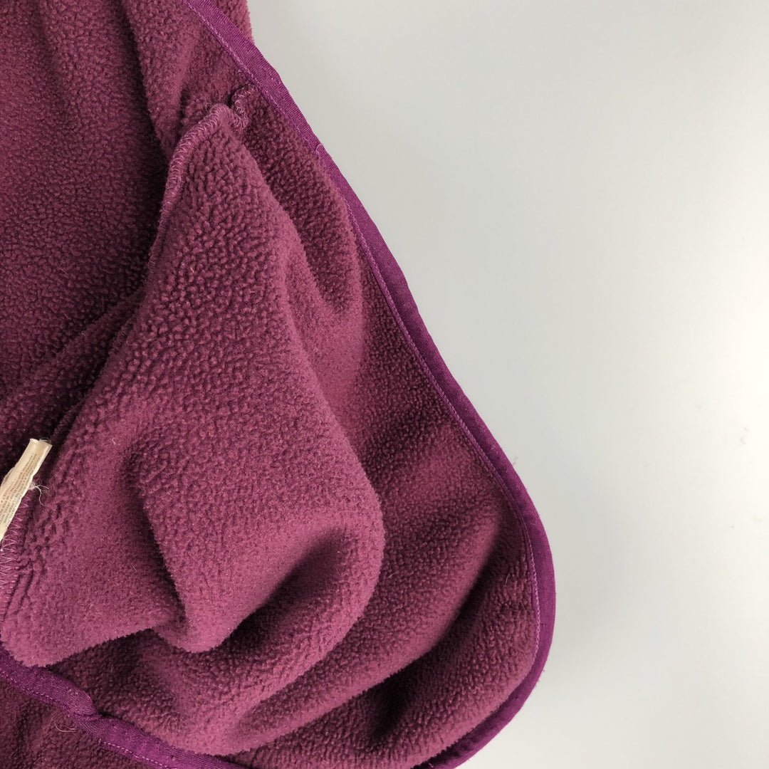 2000'S Patagonia Synchilla Snap-T 25450F4 Half-Snap Fleece Pullover, Men's Size Medium polyester Purple type red-purple Vintage Second Hand