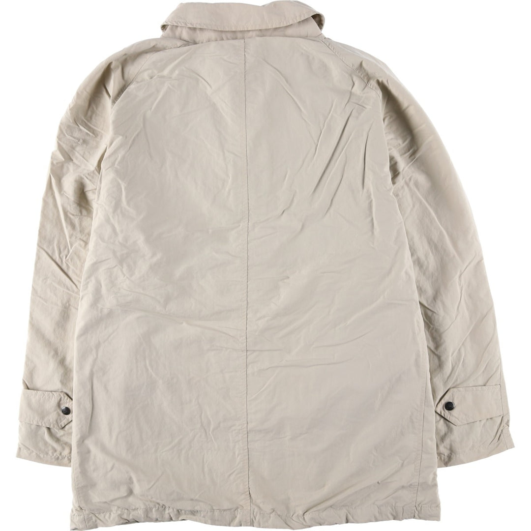 Burberry's zip-up jacket, made in the UK, men's size XL polyamide Beige type Vintage Second Hand
