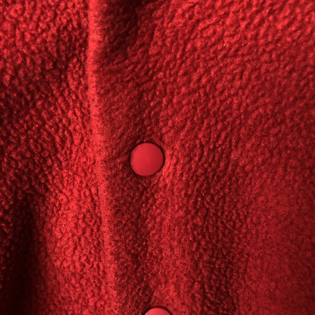 90s-00'S Patagonia Synchilla Half-Snap Fleece Pullover, Men's Size L unclear red type Vintage Second Hand