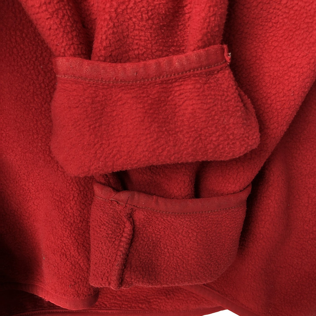 90s-00'S Patagonia Synchilla Half-Snap Fleece Pullover, Men's Size L unclear red type Vintage Second Hand