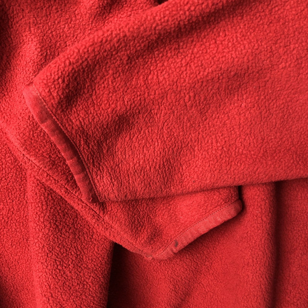 90s-00'S Patagonia Synchilla Half-Snap Fleece Pullover, Men's Size L unclear red type Vintage Second Hand