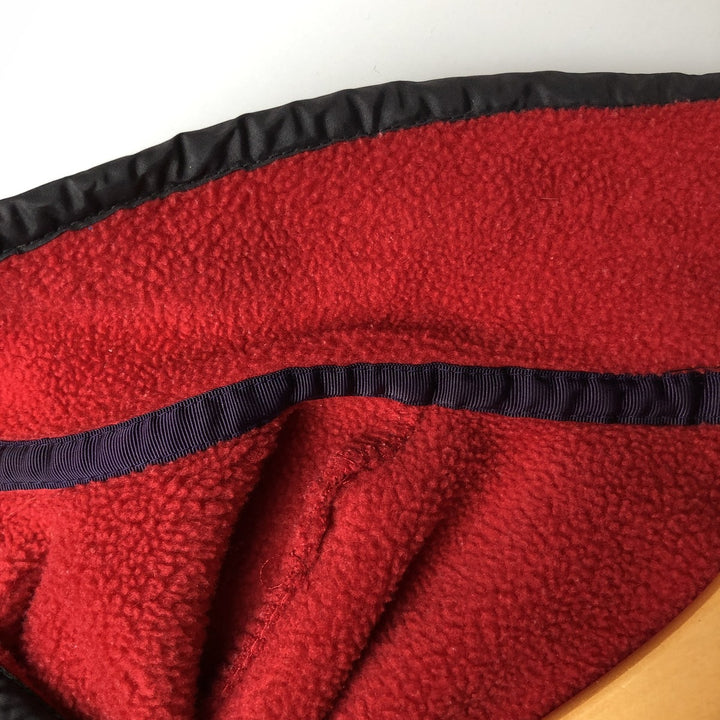90'S Patagonia Synchilla Snap-T 25450FA98 Half-Snap Fleece Pullover, Made in USA, Men's Size L polyester red type Vintage Second Hand