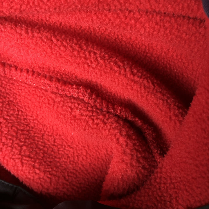 90'S Patagonia Synchilla Snap-T 25450FA98 Half-Snap Fleece Pullover, Made in USA, Men's Size L polyester red type Vintage Second Hand