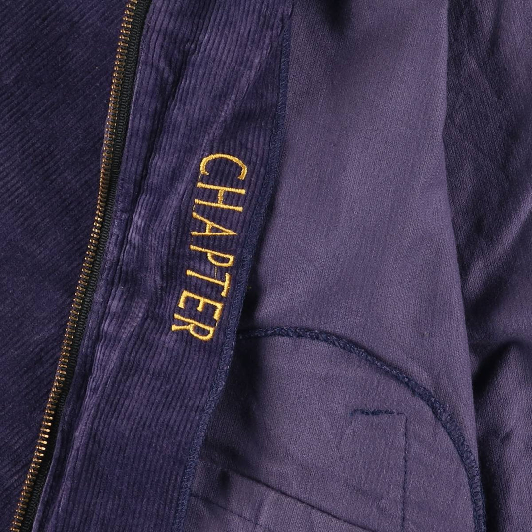 American National Agricultural School FFA Farmers Corduroy Jacket, Women's, Size M unclear navy blue type Vintage Second Hand