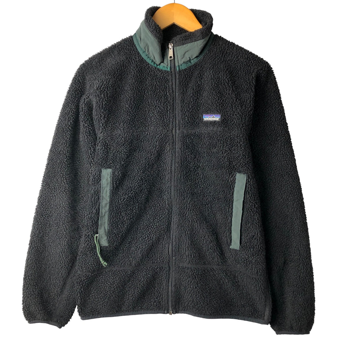 90'S Patagonia Retro-X Jacket 23054, Made in USA, Men's Size Small, Vintage polyester black type Vintage Second Hand