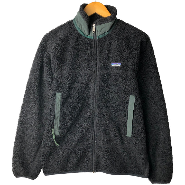 90'S Patagonia Retro-X Jacket 23054, Made in USA, Men's Size Small, Vintage polyester black type Vintage Second Hand