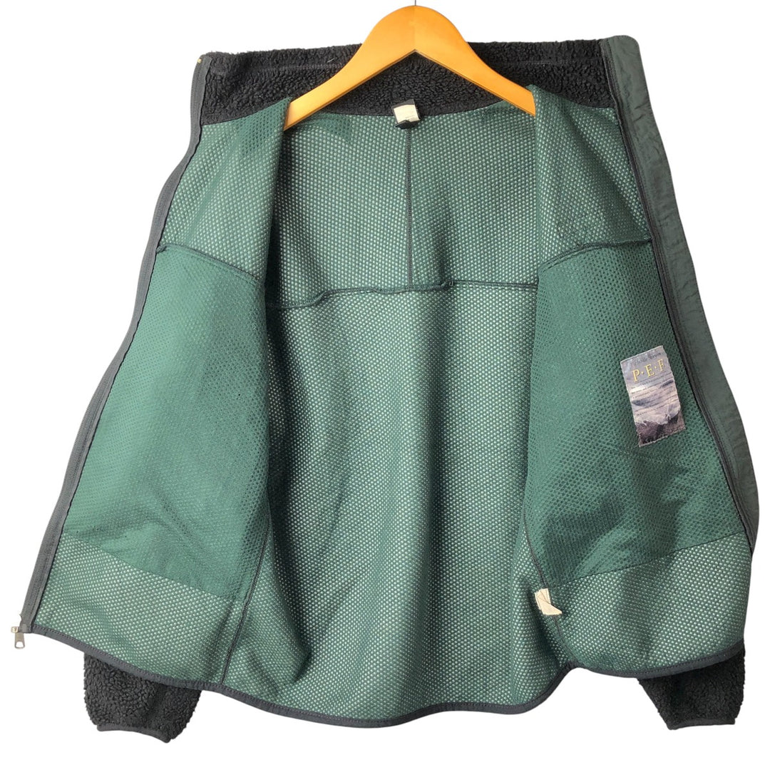 90'S Patagonia Retro-X Jacket 23054, Made in USA, Men's Size Small, Vintage polyester black type Vintage Second Hand