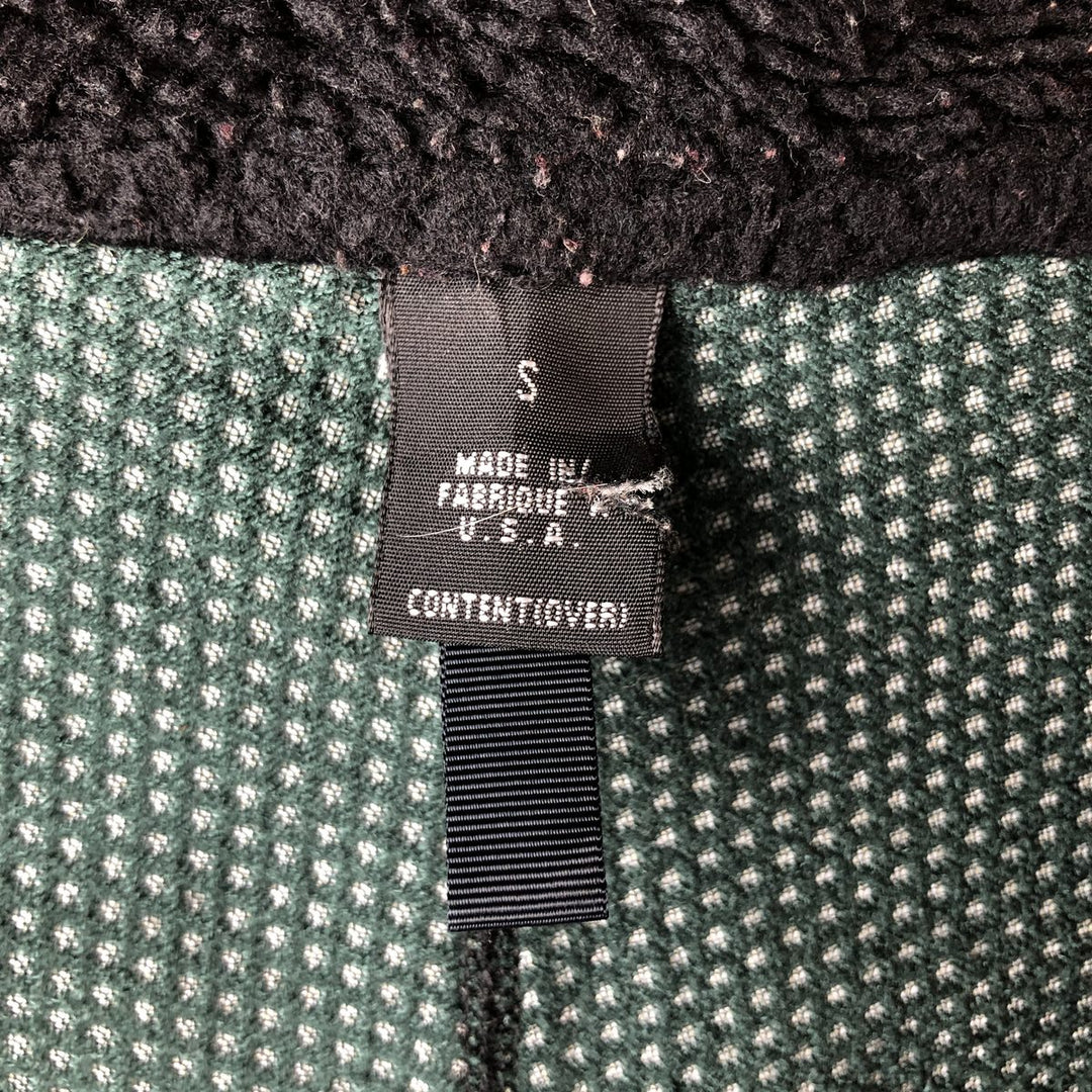 90'S Patagonia Retro-X Jacket 23054, Made in USA, Men's Size Small, Vintage polyester black type Vintage Second Hand