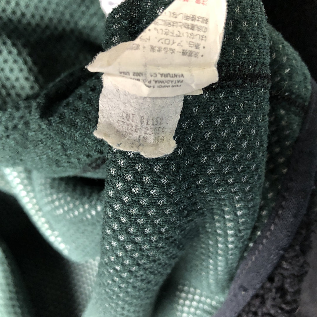 90'S Patagonia Retro-X Jacket 23054, Made in USA, Men's Size Small, Vintage polyester black type Vintage Second Hand