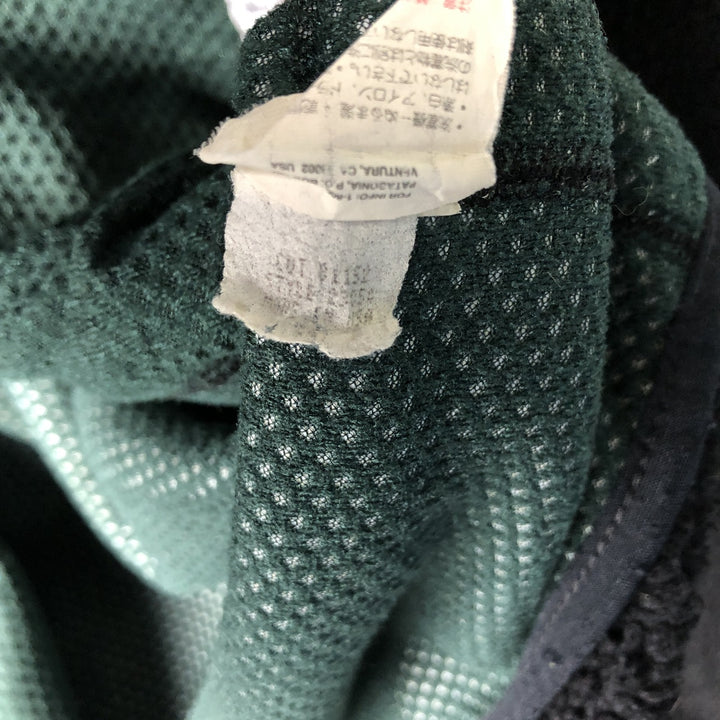 90'S Patagonia Retro-X Jacket 23054, Made in USA, Men's Size Small, Vintage polyester black type Vintage Second Hand