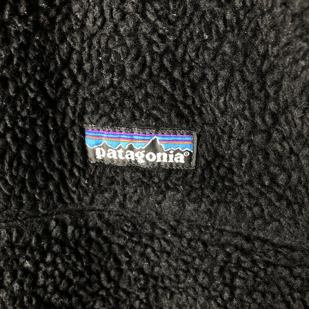 90'S Patagonia Retro-X Jacket 23054, Made in USA, Men's Size Small, Vintage polyester black type Vintage Second Hand