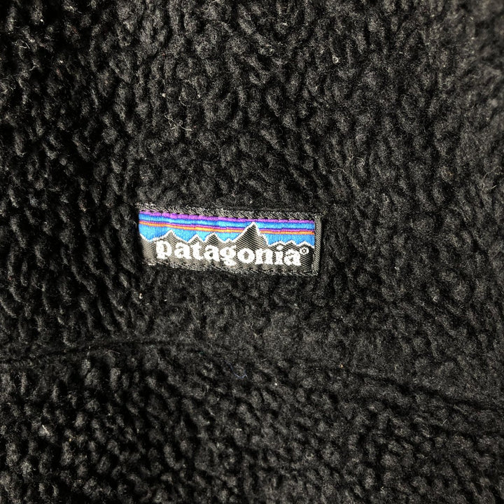 90'S Patagonia Retro-X Jacket 23054, Made in USA, Men's Size Small, Vintage polyester black type Vintage Second Hand