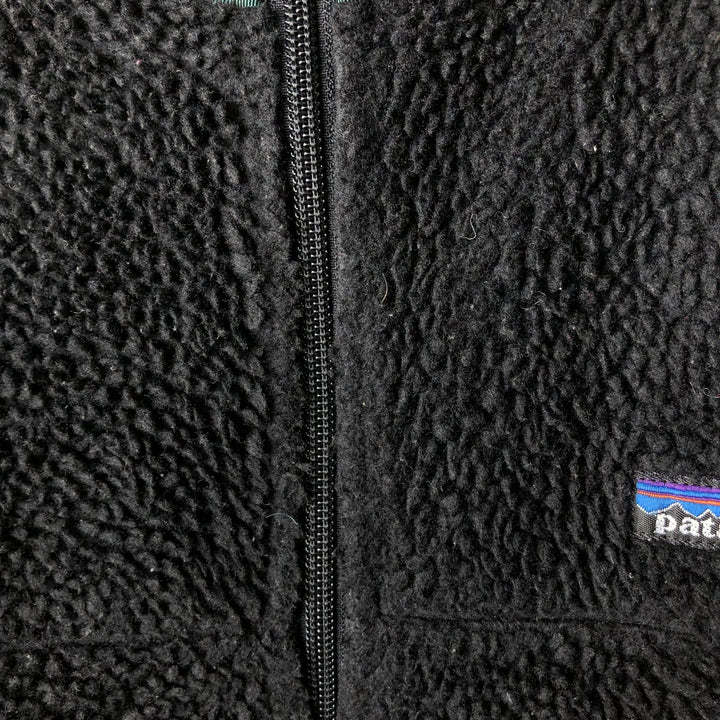 90'S Patagonia Retro-X Jacket 23054, Made in USA, Men's Size Small, Vintage polyester black type Vintage Second Hand