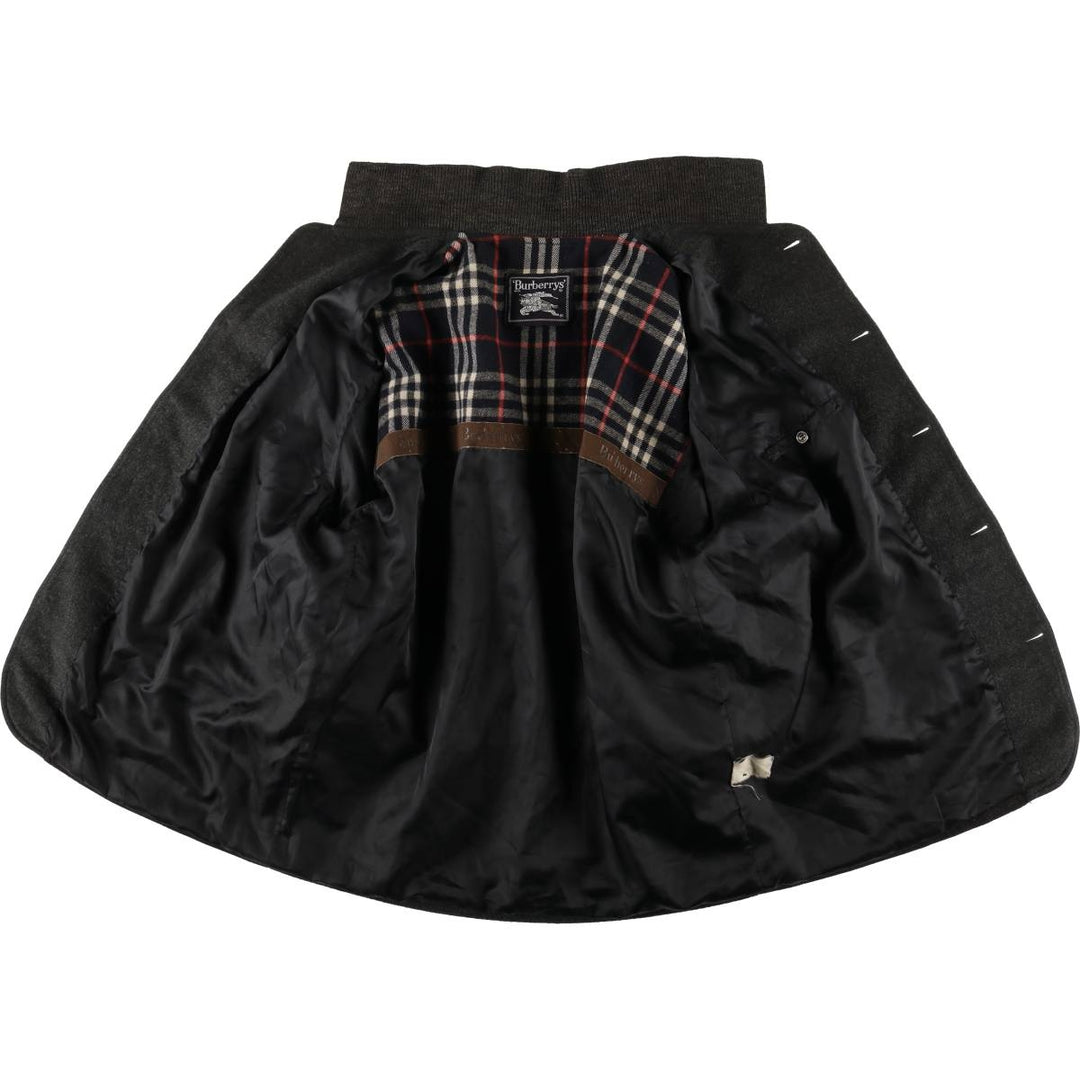 Burberry's Check Pattern Wool Jacket, Men's XL unclear Khaki type Vintage Second Hand