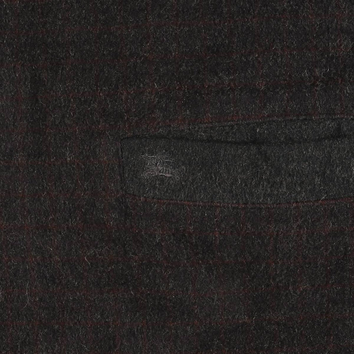 Burberry's Check Pattern Wool Jacket, Men's XL unclear Khaki type Vintage Second Hand