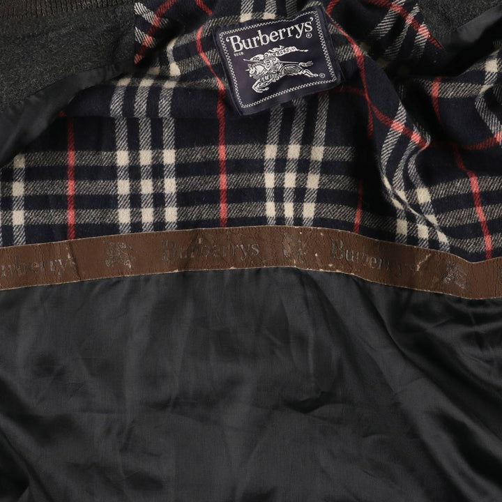 Burberry's Check Pattern Wool Jacket, Men's XL unclear Khaki type Vintage Second Hand
