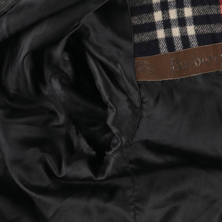 Burberry's Check Pattern Wool Jacket, Men's XL unclear Khaki type Vintage Second Hand