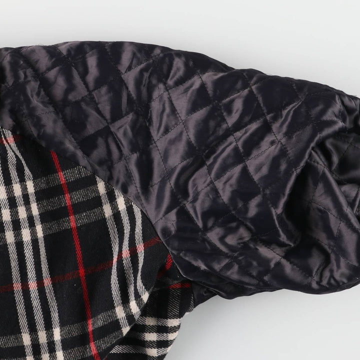 Burberry's cashmere-blend wool blouson, men's size M wool navy blue type Vintage Second Hand