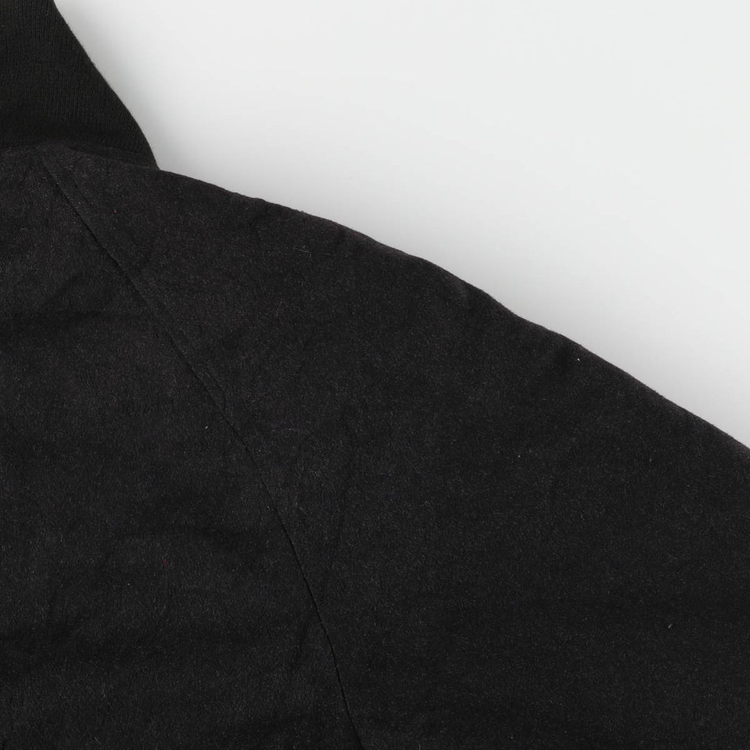 Burberry's cashmere-blend wool blouson, men's size M wool navy blue type Vintage Second Hand