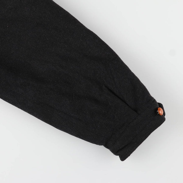 Burberry's cashmere-blend wool blouson, men's size M wool navy blue type Vintage Second Hand