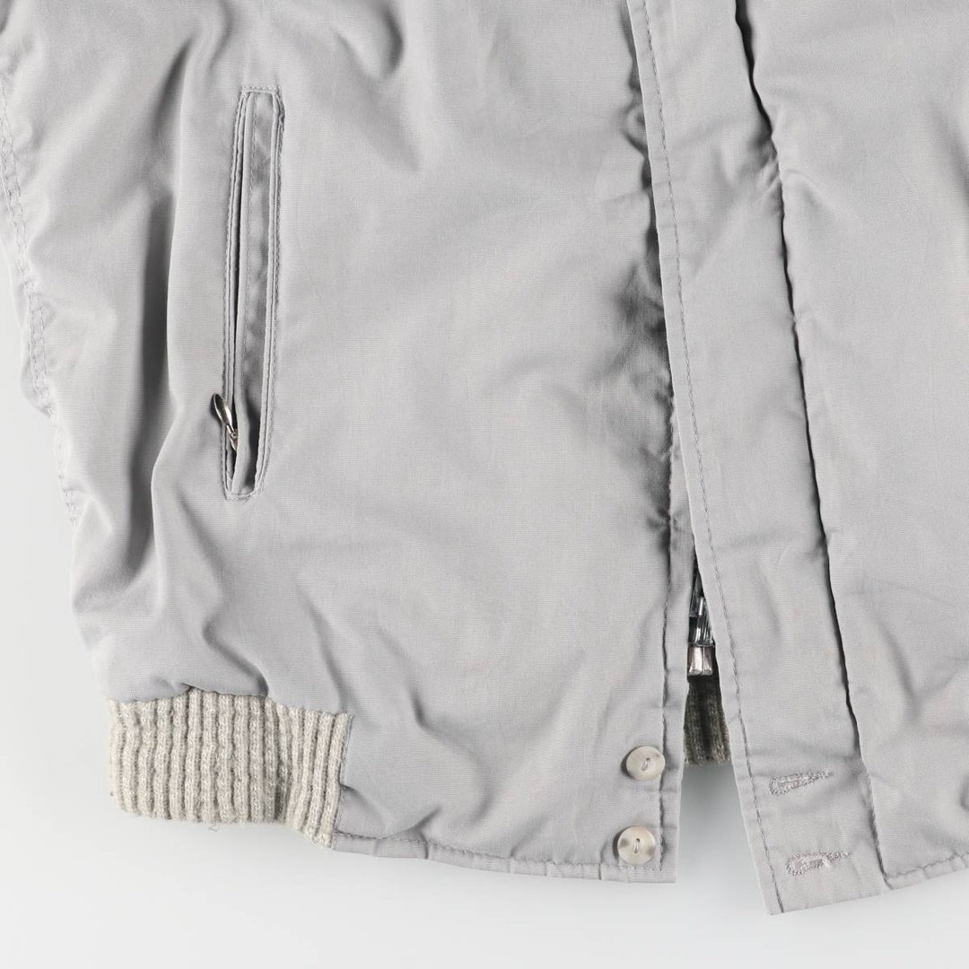 Vintage 1970'S Catalina Varsity Padded Derby Jacket with Cup Shoulder Strap, Men's Size XS unclear gray type Vintage Second Hand