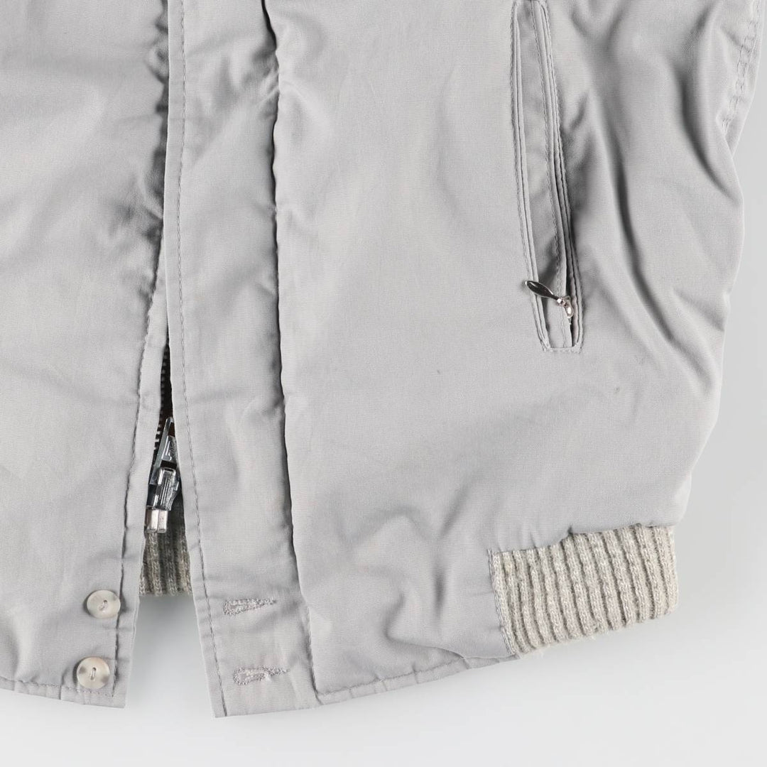 Vintage 1970'S Catalina Varsity Padded Derby Jacket with Cup Shoulder Strap, Men's Size XS unclear gray type Vintage Second Hand