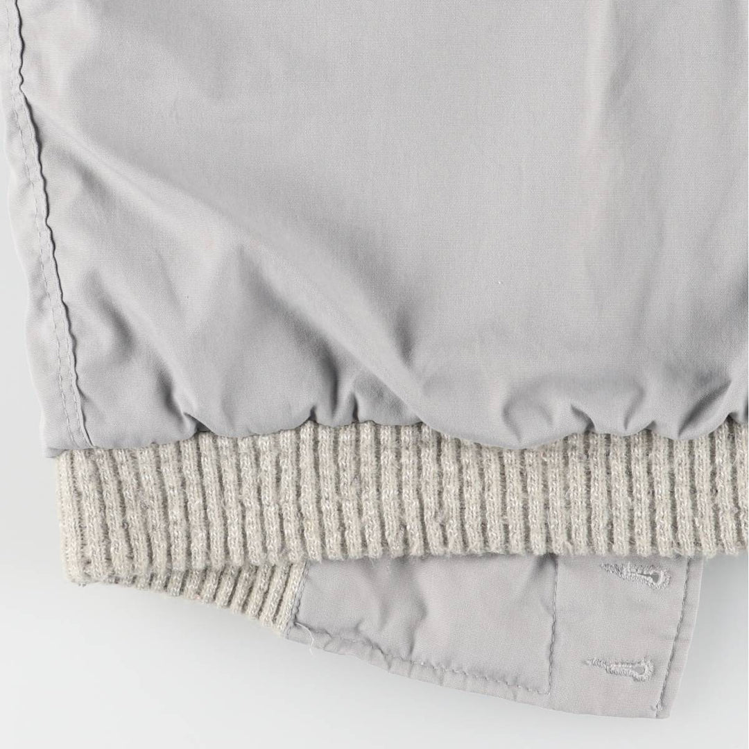 Vintage 1970'S Catalina Varsity Padded Derby Jacket with Cup Shoulder Strap, Men's Size XS unclear gray type Vintage Second Hand