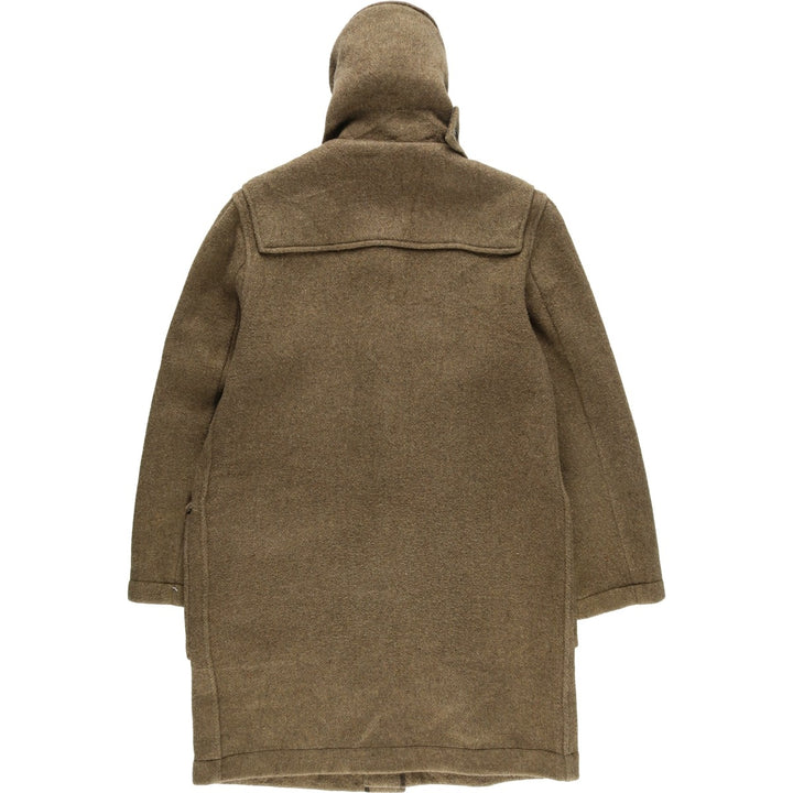 Vintage 1970'S Gloverall duffle coat, made in England, size small, men's wool brown type Vintage Second Hand