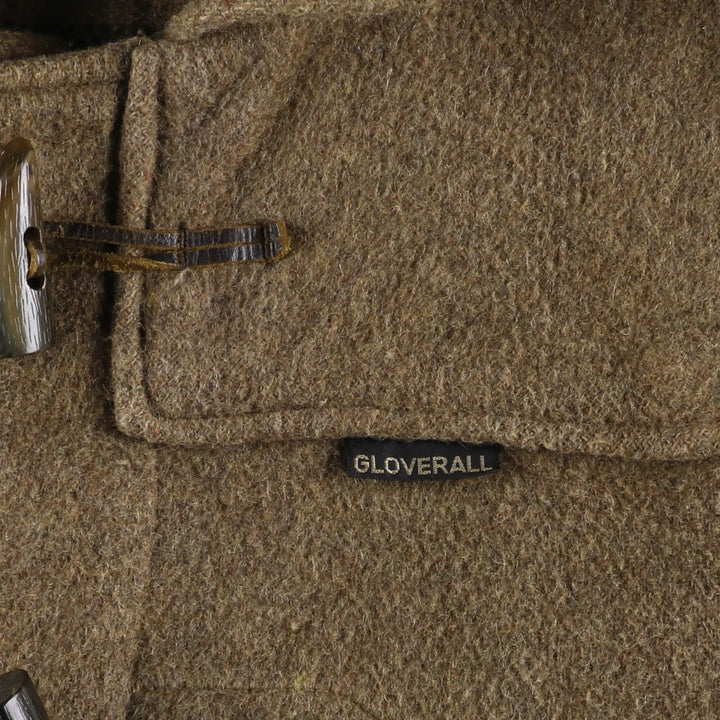 Vintage 1970'S Gloverall duffle coat, made in England, size small, men's wool brown type Vintage Second Hand
