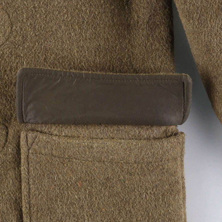 Vintage 1970'S Gloverall duffle coat, made in England, size small, men's wool brown type Vintage Second Hand