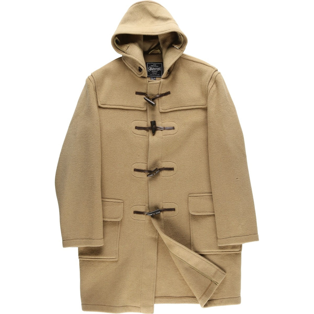 Gloverall duffle coat, made in England, men's size M unclear Beige type Vintage Second Hand