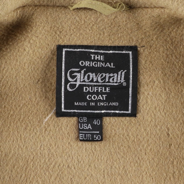 Gloverall duffle coat, made in England, men's size M unclear Beige type Vintage Second Hand