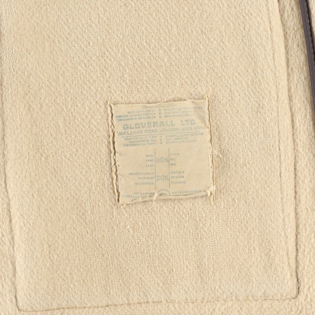 Gloverall Duffle Coat, Made in the UK, Men's Size XL wool Beige type Vintage Second Hand