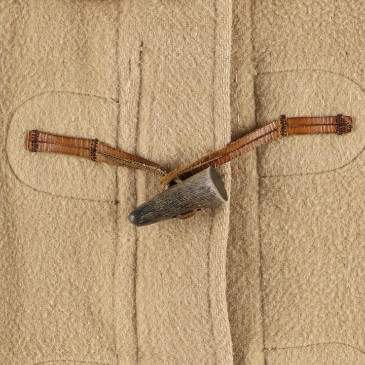 Vintage 1970'S Gloverall duffle coat, made in England, size L, men's wool Beige type Vintage Second Hand